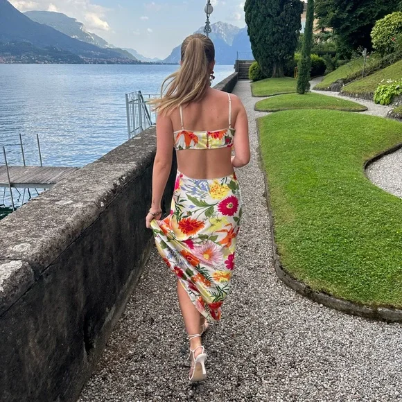 Reformation Cut-Out Floral Maxi Dress - Picture 6 of 6